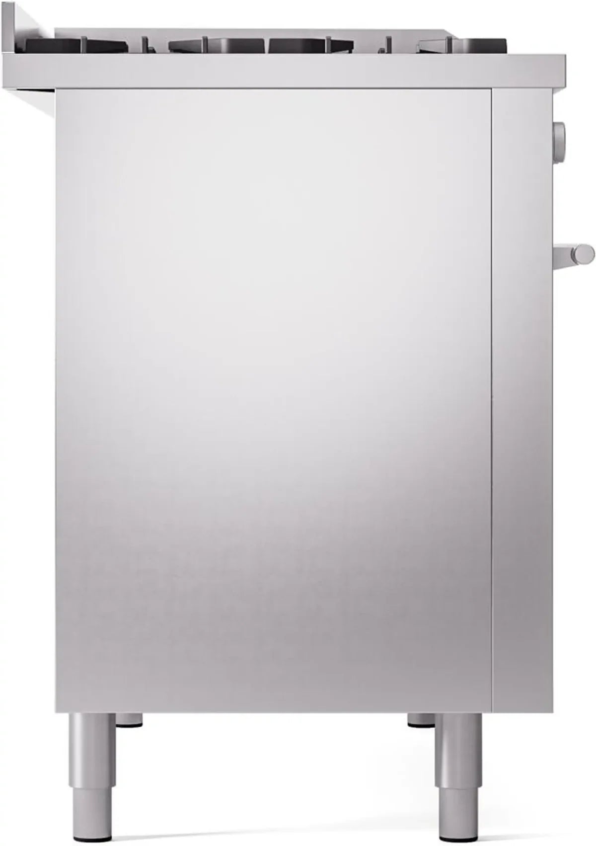 ILVE Professional Plus II 48-Inch Dual Fuel Range - Stainless Steel UP48FWMPSS - Premium Gas & Electric Stove for Gourmet Cooking & Professional Kitchens