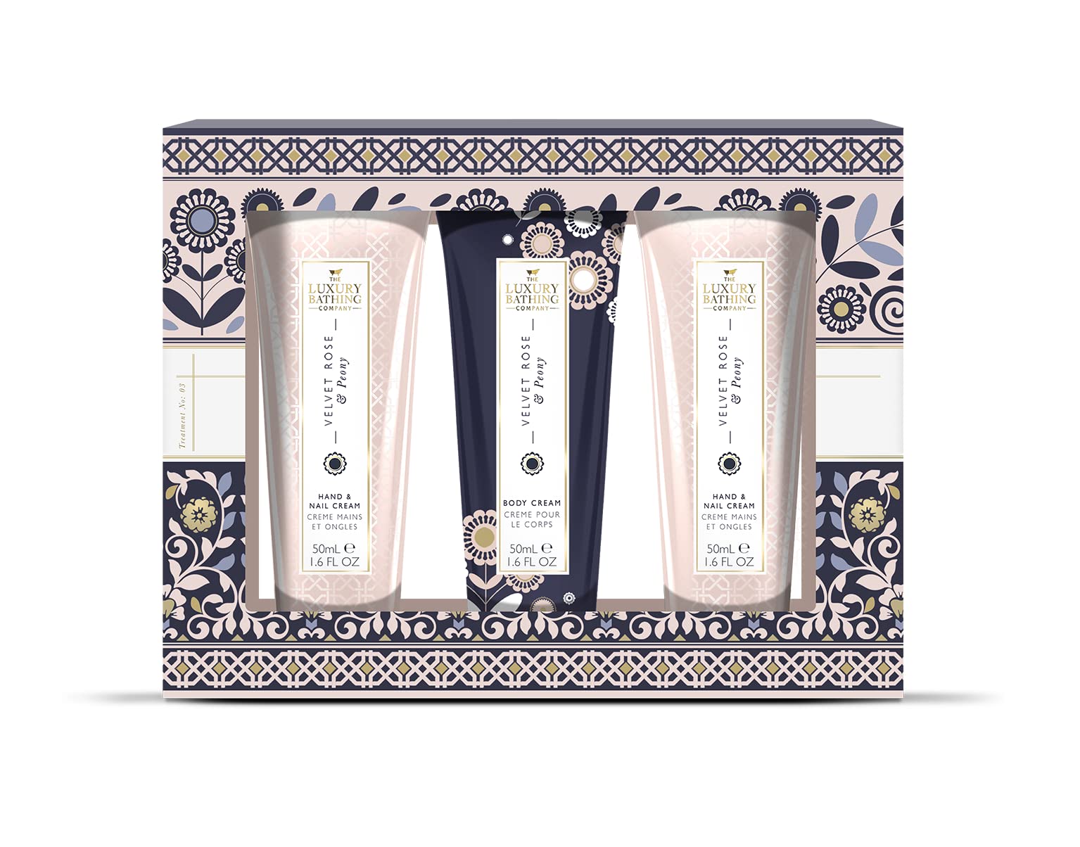 Luxury Hand & Body Care Set - Velvet Rose & Peony Scented Bath & Shower Gift Set for Women | Perfect for Spa Day, Self Care & Romantic Gifts