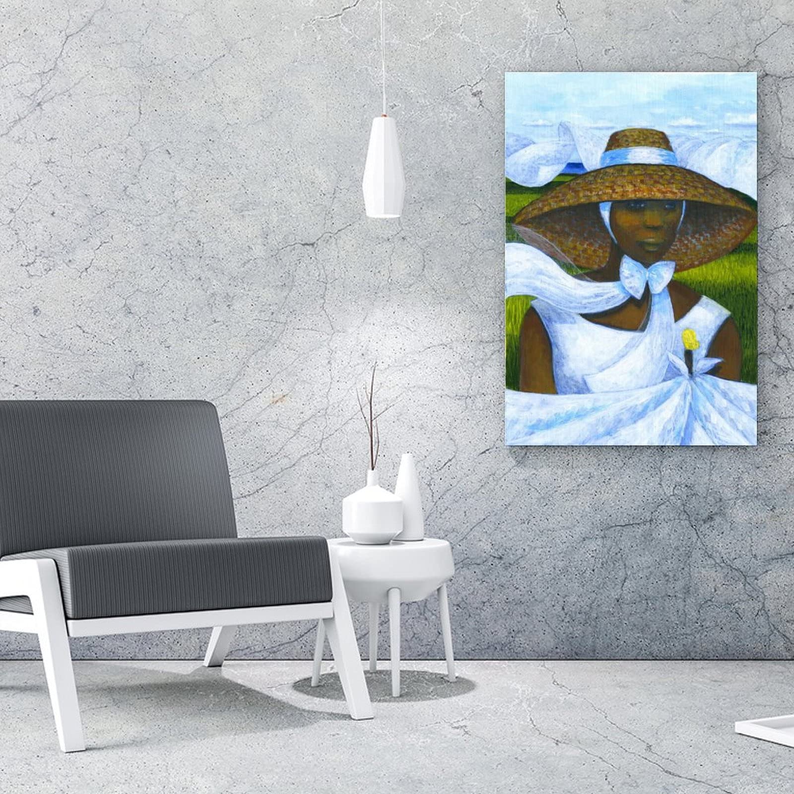 Jonathan Green African American Art Posters - Vibrant Canvas Wall Decor for Living Room, Bedroom & Office - Modern Home & Office Art Prints | Perfect for Black History Month Decor & Cultural Interior Design