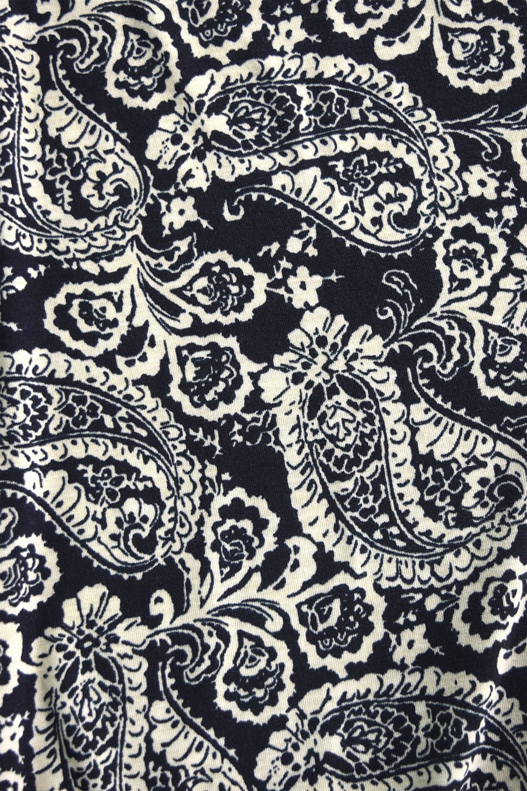 Women's Casual Summer Black Paisley Print Maxi Dress with Elastic Waist - Perfect for Beach Vacations, Date Nights & Summer Parties