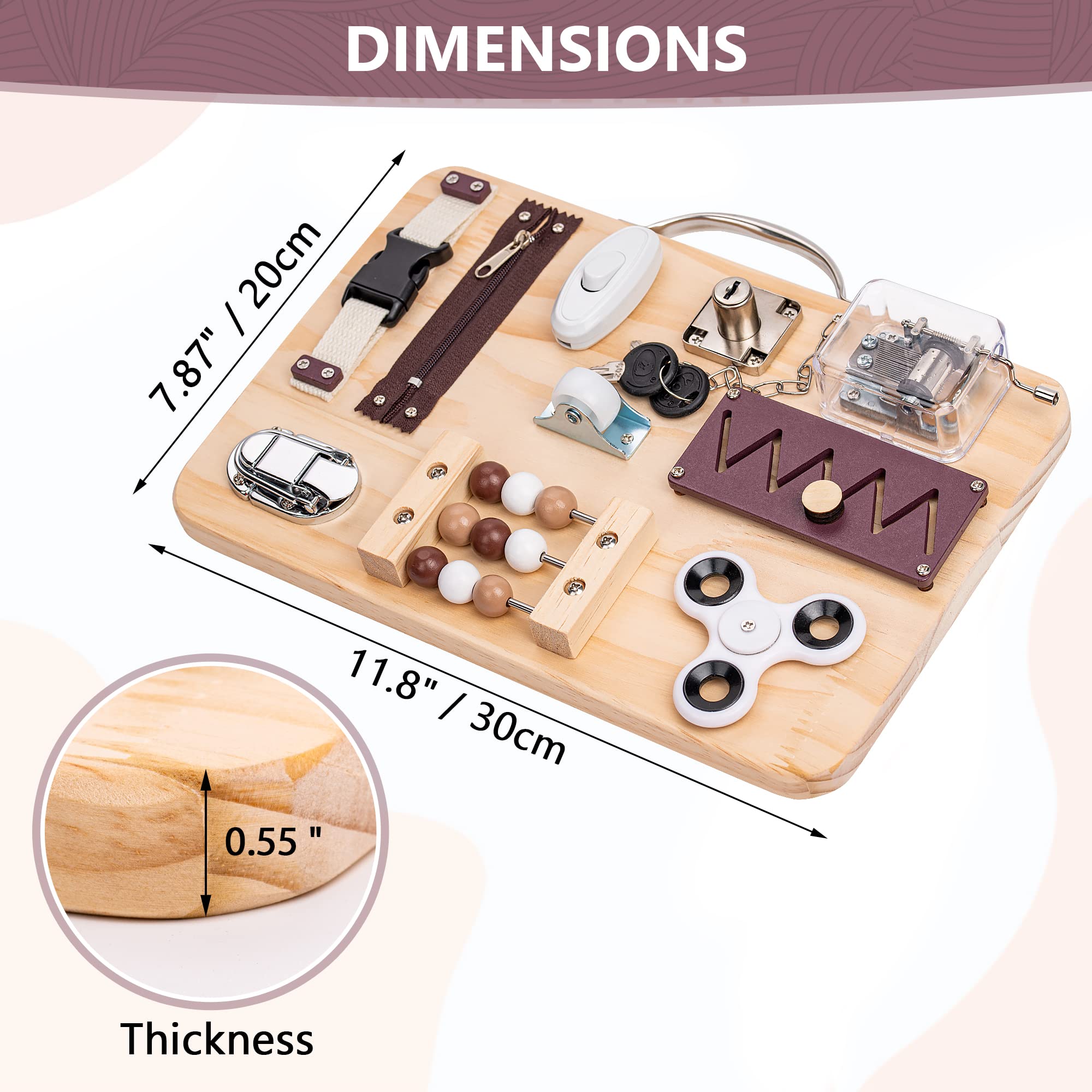 Assistex Dementia Busy Board for Adults - Sensory Mat with Guide Book for Alzheimer's Patients - Calming Activities for Seniors at Home