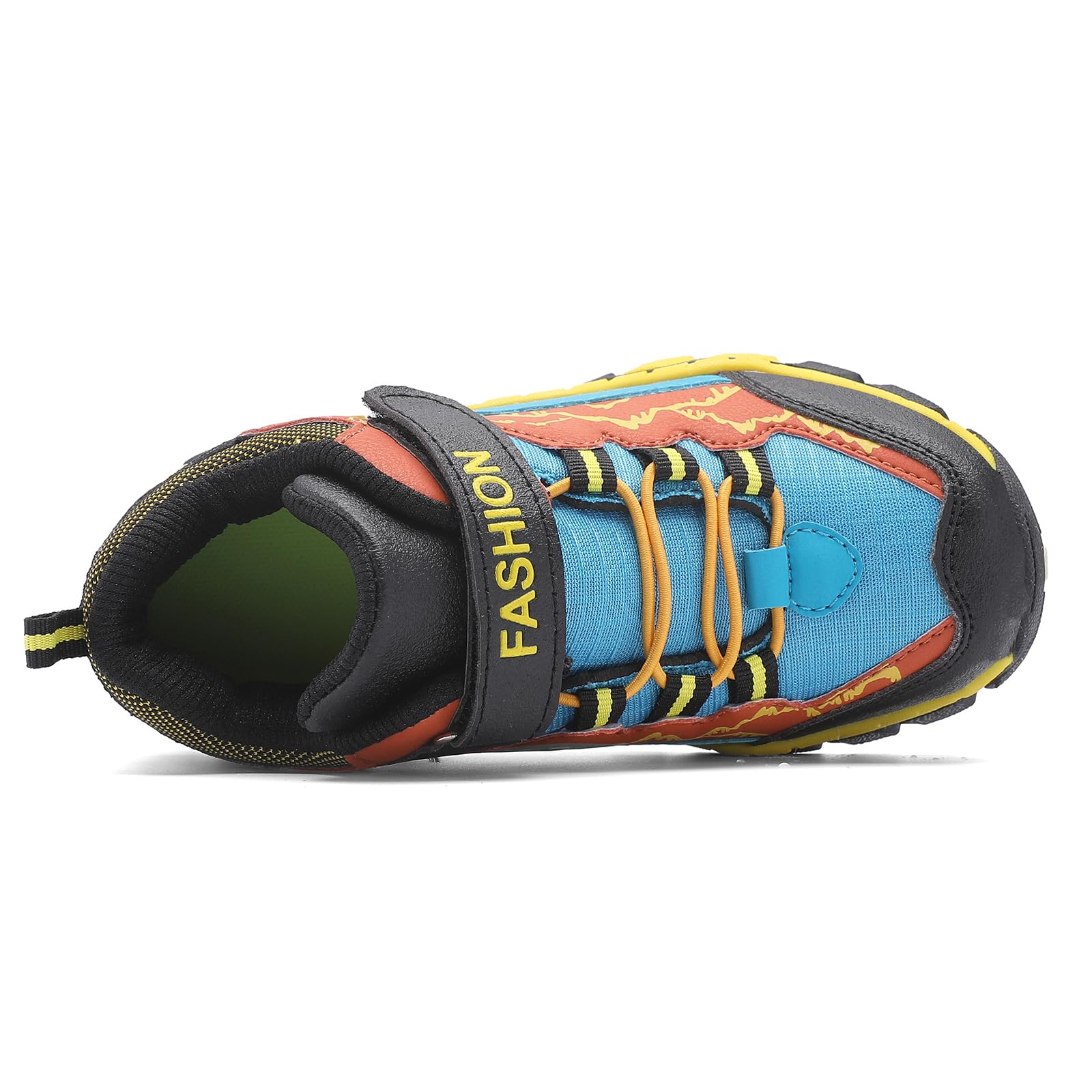Qciplr Kids Hiking Shoes for Boys & Girls - Breathable Outdoor Trekking Shoes for Mountain Climbing & Walking - Durable Unisex Children's Trail Shoes for Camping, Backpacking & Nature Adventures