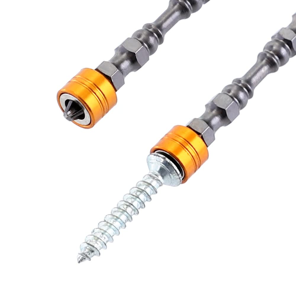 10PCS 65mm & 110mm Magnetic Screwdriver Bit Set - 1/4