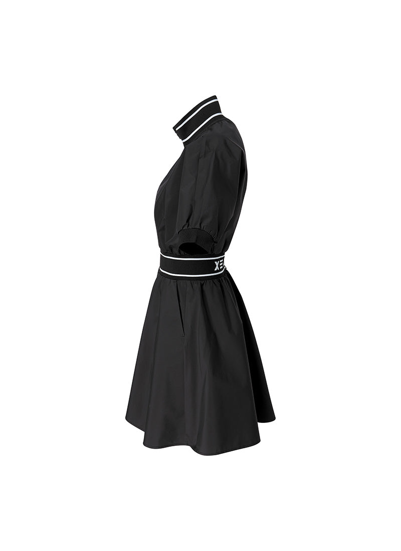 LayerShield Women's Dolman Sleeve Zip Up Dress - Stylish & Comfortable for Casual Wear, Office, and Evening Outfits