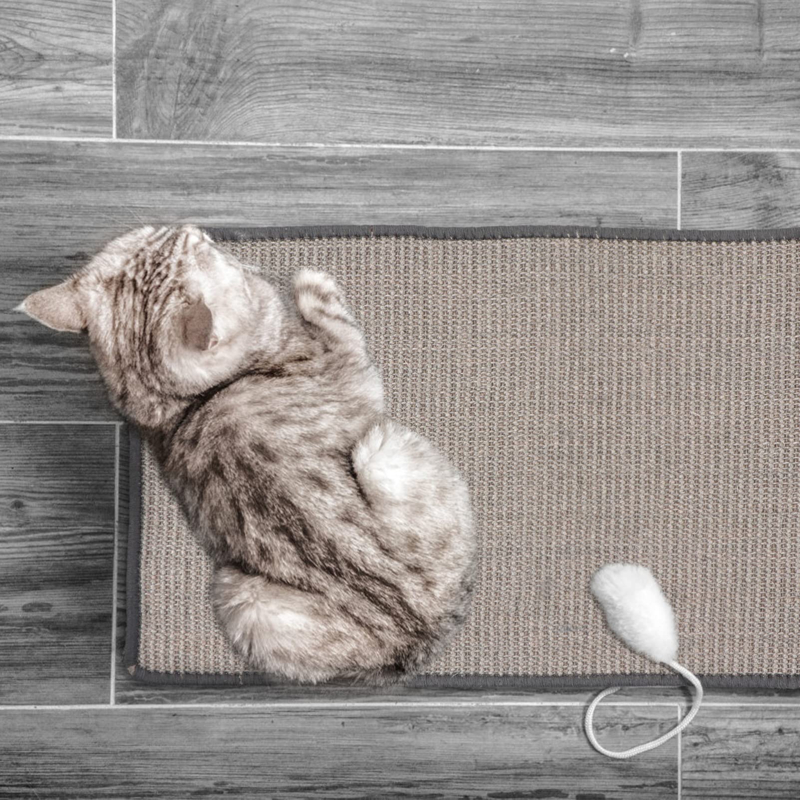Natural Sisal Cat Scratching Mat - Sofa Protector for Home & Office