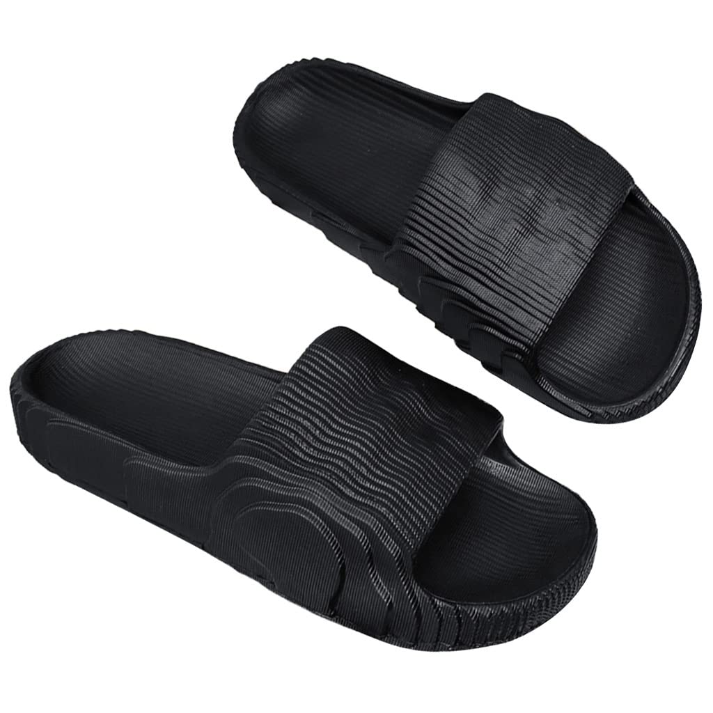 **Men's & Women's Non-Slip Indoor Slippers - Breathable Summer Cloud Slides for Shower, Bathroom & Home - Lightweight Rubber Sole House Shoes for Casual Comfort**    *(Perfect for Relaxing at Home, Spa Days, or Quick Trips to the Pool!)*
