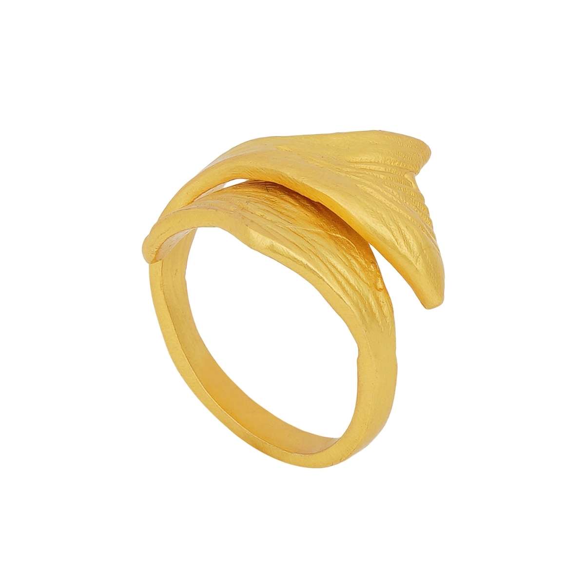 Bold in Gold Goldtone Statement Ring - Elegant Fashion Jewelry for Women, Perfect for Parties, Weddings & Special Occasions