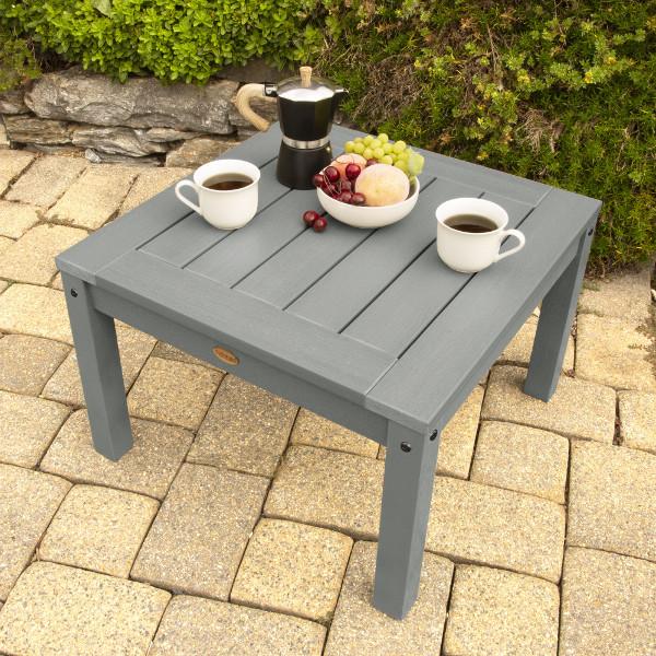 Adirondack Outdoor Side Table - Weather-Resistant Patio Furniture for Garden, Deck, Poolside & Backyard Relaxation