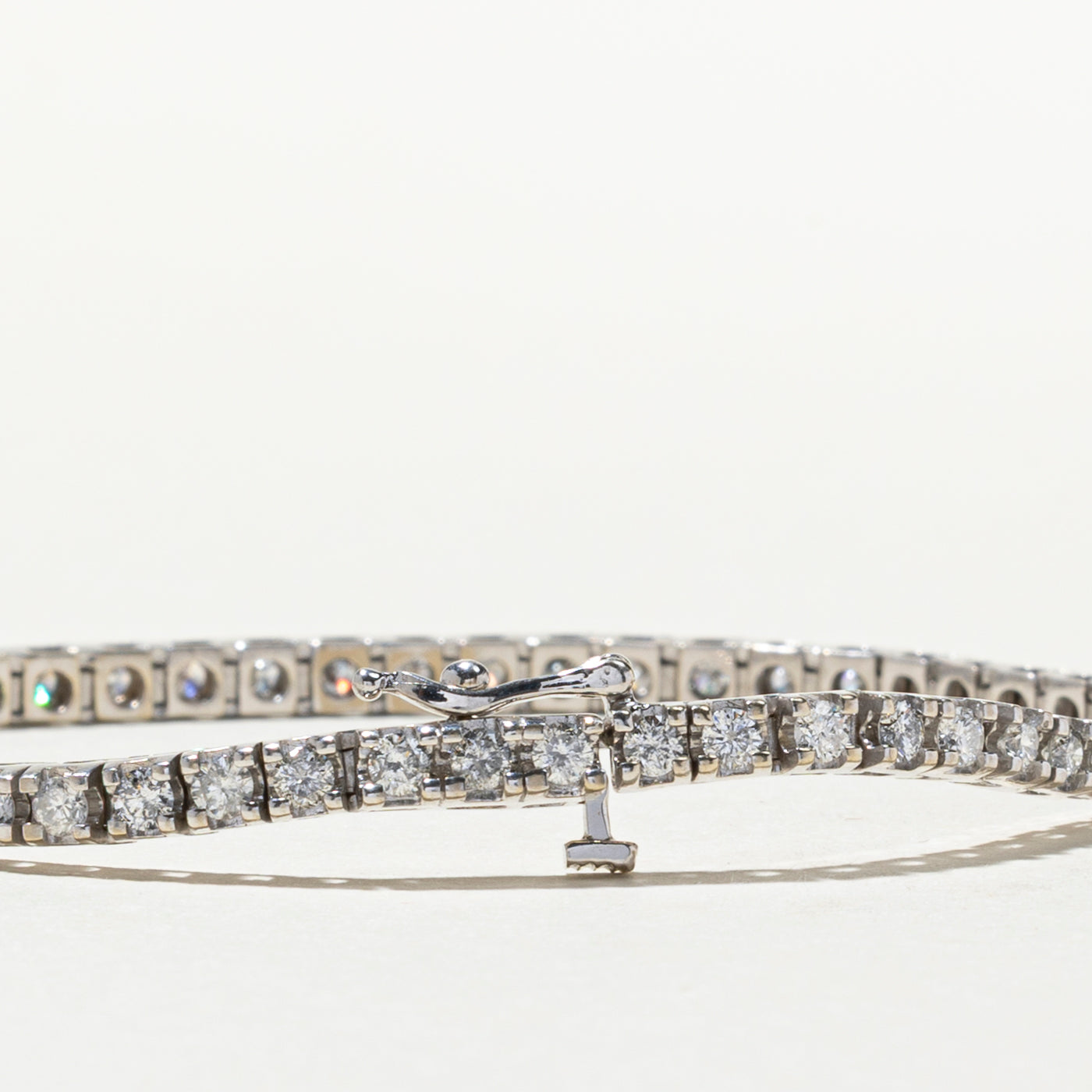 14K Gold Diamond Tennis Bracelet for Women | 2.90 Carat Total Weight | 7 Inches | Elegant Jewelry Gift for Anniversary, Wedding & Special Occasions
