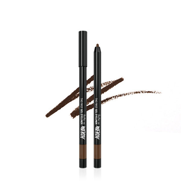 MERZY The First Gel Eyeliner - Waterproof & Smudge-Proof Long Lasting Eyeliner for Precise Lines | Perfect for Everyday Makeup, Party Looks & Professional Makeup Artists