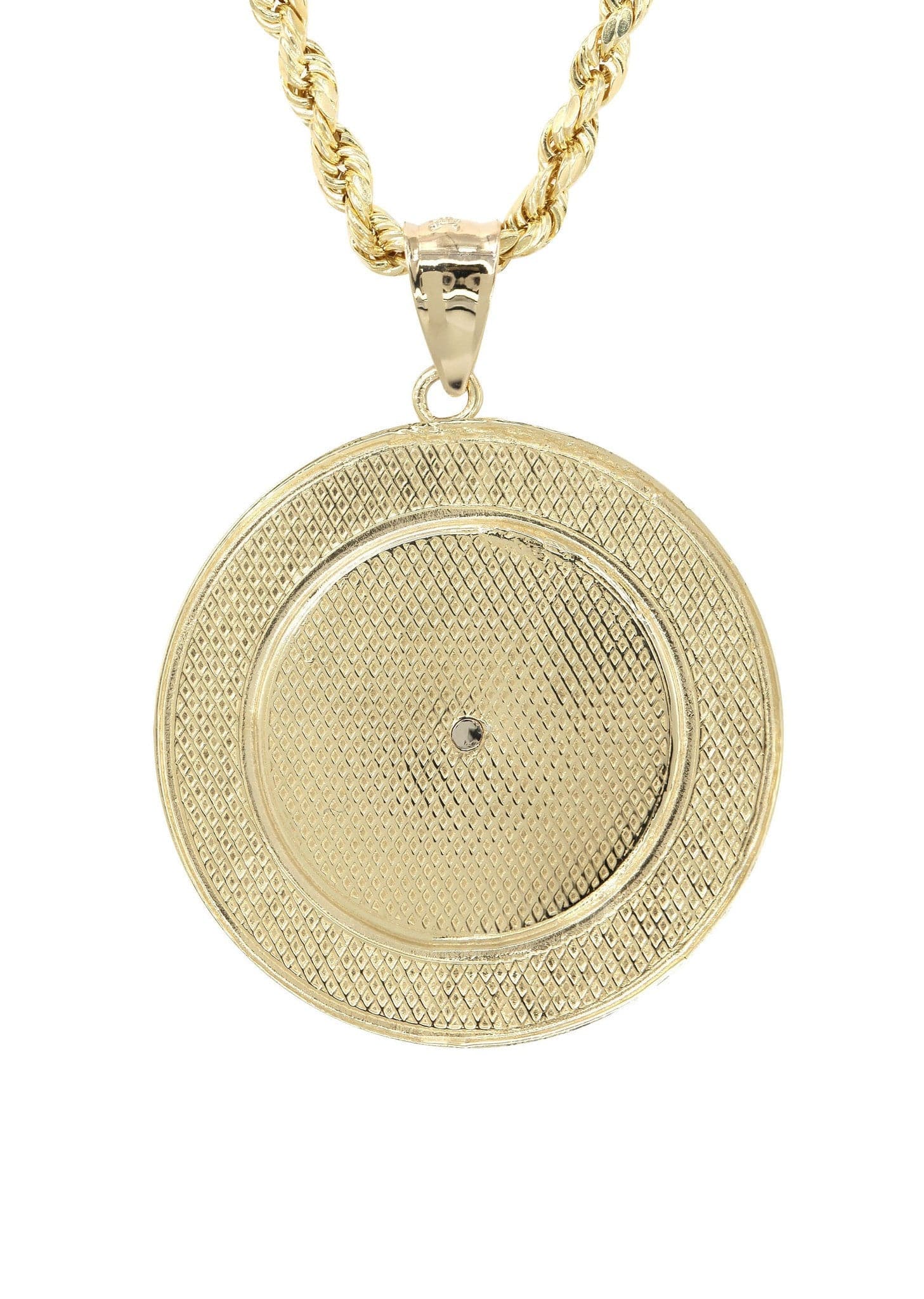 10K Yellow Gold Medusa Pendant Necklace for Women | 14 Grams Solid Gold Jewelry | Elegant Gift for Birthday, Anniversary & Valentine's Day