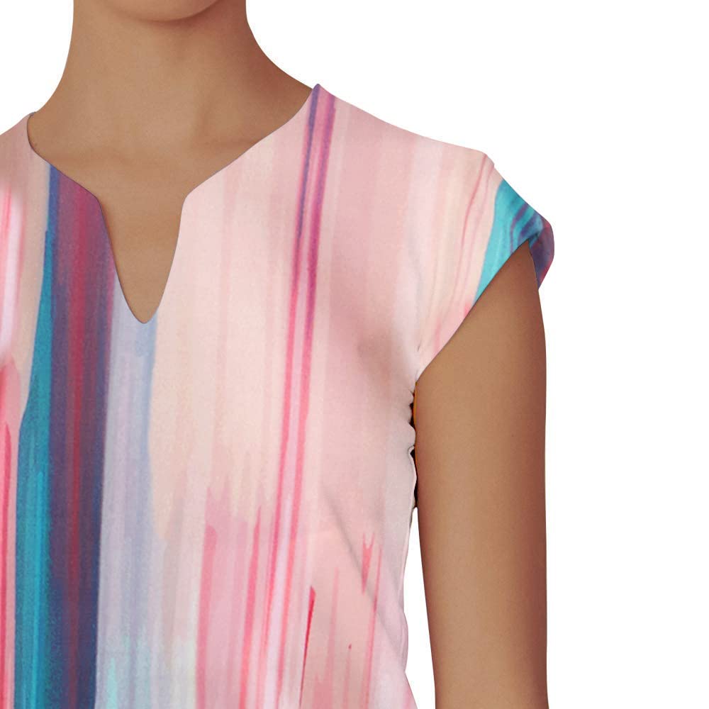 Women's Short Sleeve Tennis Shirts - V-Neck Solid Color Golf & Running Tops - Perfect for Tennis, Golf, Running & Casual Wear