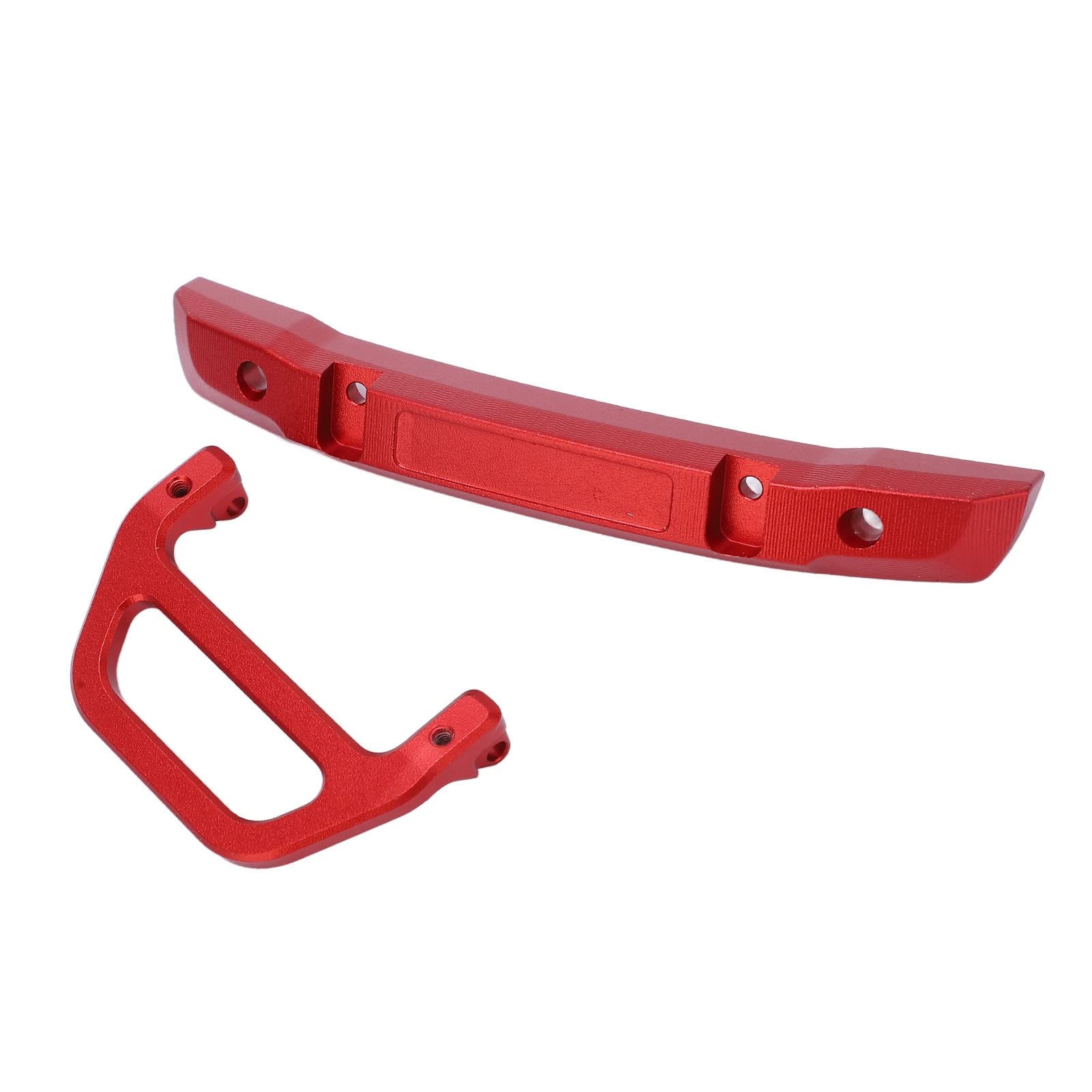 Raguso RC Car Front Bumper - Durable Replacement Bumper with Screws for RC Cars | Red | Off-Road Racing & Crawler Performance Upgrade