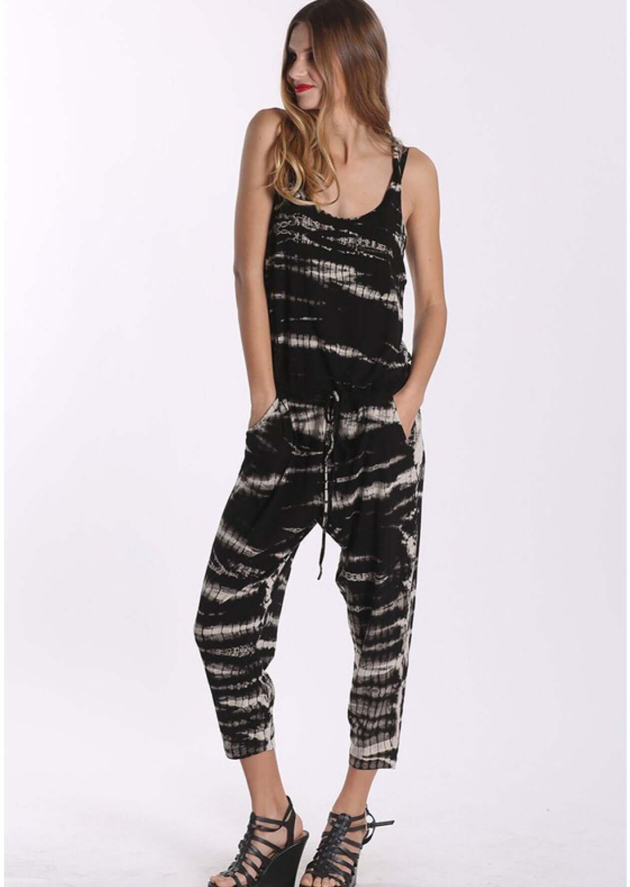 Stylish and Comfortable Women's Casual Romper - Made in USA - Perfect for Weekend Outings, Brunch, and Summer Adventures