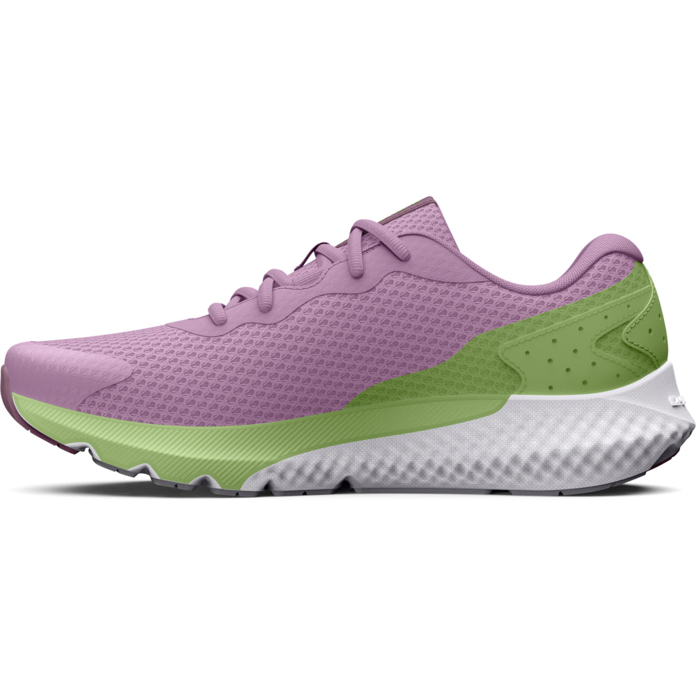 Under Armour Youth Charged Rogue 3 Running Shoes for Girls - Lightweight & Cushioned Sneakers for School, Sports & Daily Wear