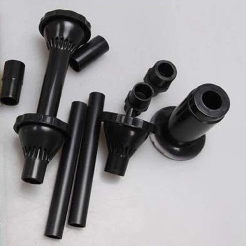 9 Pcs Pond Fountain Nozzle Kit - Submersible Pump Nozzles for Bird Bath, Solar Fountain & Water Features - Durable Nozzle Set for Ponds, Pools & Kids Water Play