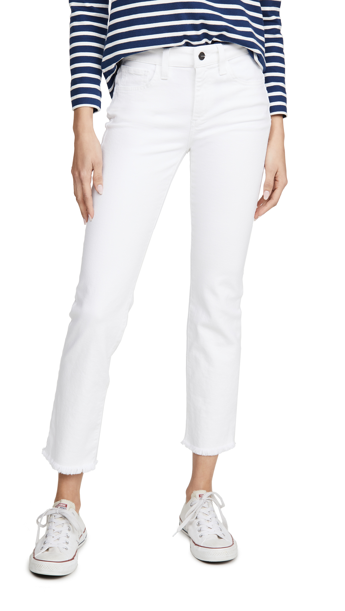 Joe's Jeans Women's The Lara Mid Rise Cigarette Jeans - Slim Fit Stretch Denim Pants for Casual Wear & Office Outfits