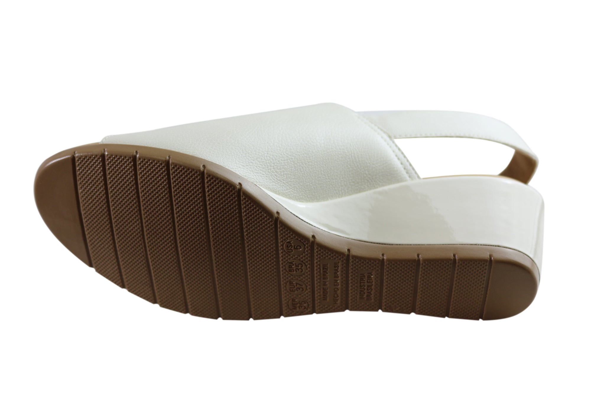 Elora Women's Comfort Wedge Sandals - Super Soft & Supportive Brazilian Made Shoes for Walking, Travel & Summer Outfits