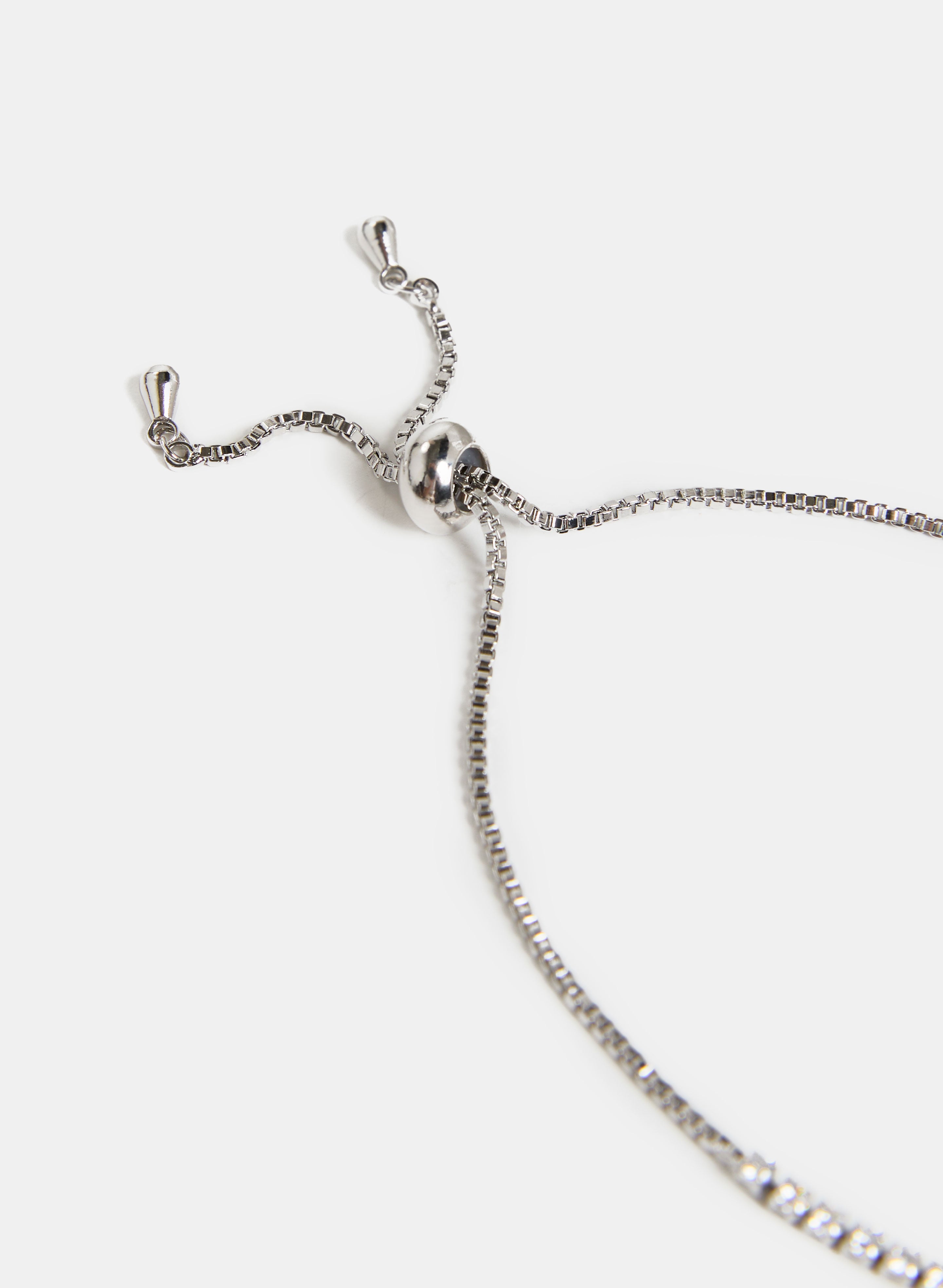 Elegant Cubic Zirconia Slider Bracelet for Women - Adjustable Fashion Jewelry Gift for Parties, Weddings & Everyday Wear