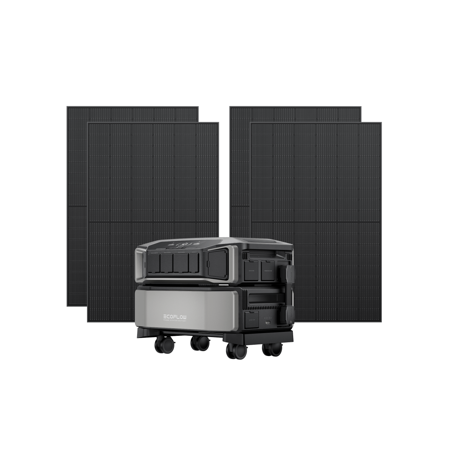 EcoFlow DELTA Pro Ultra Solar Generator - 3000W Portable Power Station for Home Backup, Camping & RV - Fast Solar Charging, Expandable Capacity - Perfect for Emergency Power & Off-Grid Living