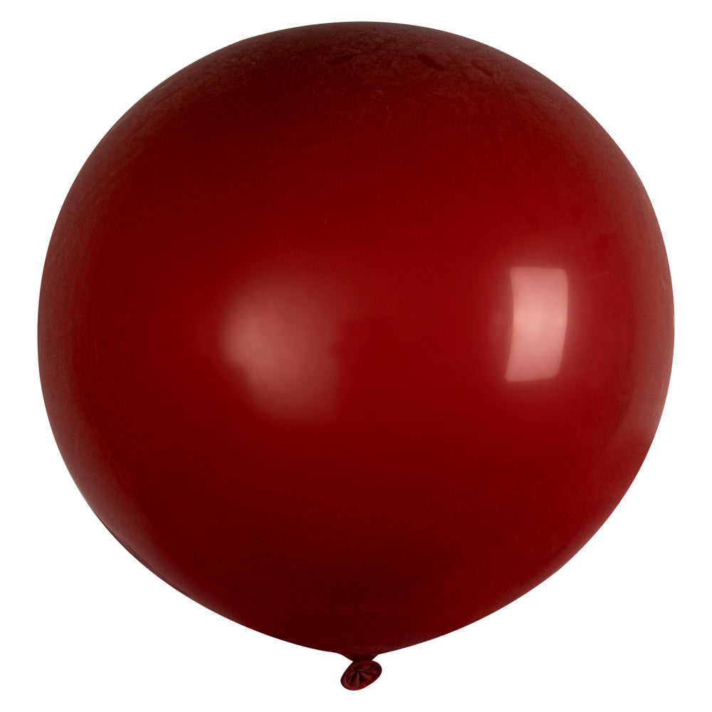 Balloonify Pomegranate Red Latex Balloons - 36 Inch Party Balloons (10 Count Box) for Birthday Decorations, Wedding Centerpieces & Baby Showers