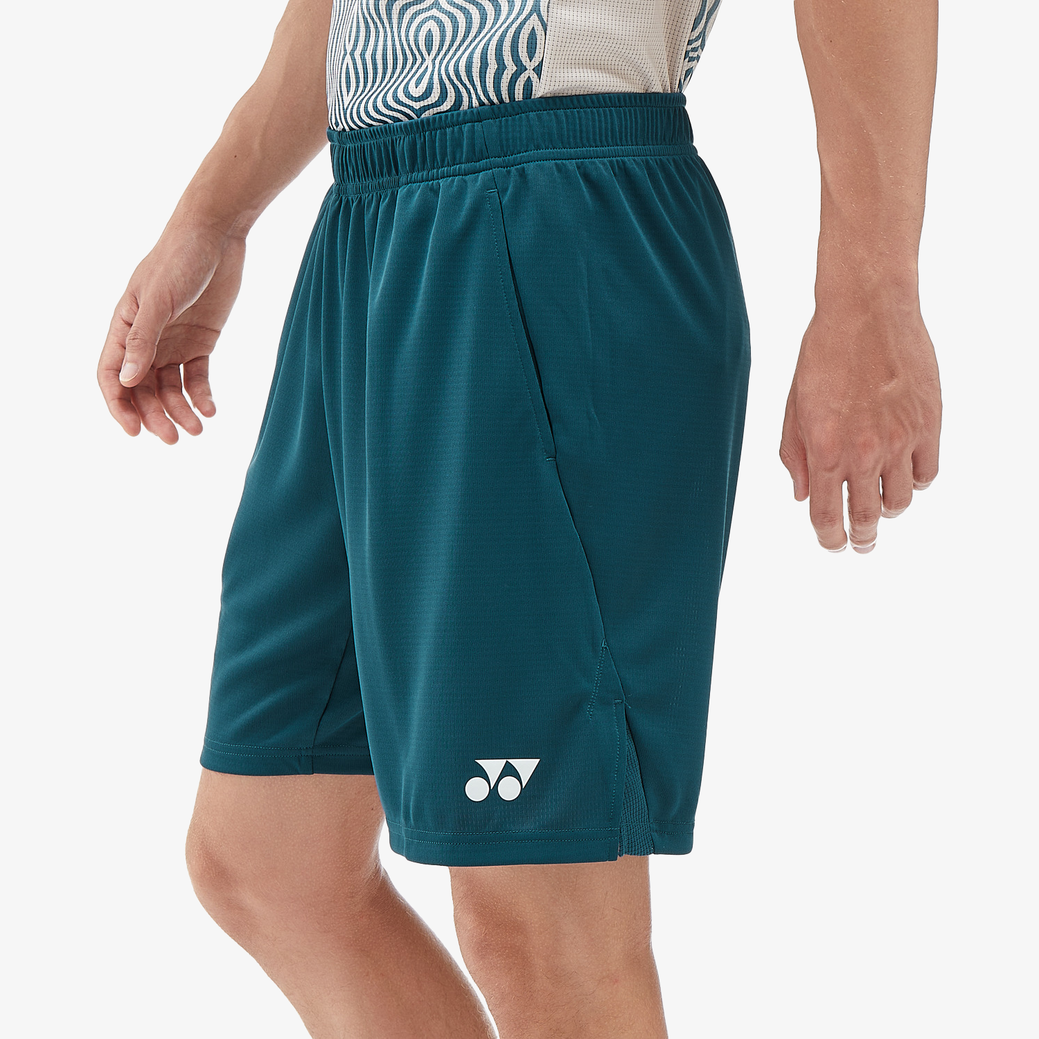 Yonex Men's Knitted Half Pants 15170 - Night Sky | Breathable & Comfortable Shorts for Badminton, Tennis & Casual Wear