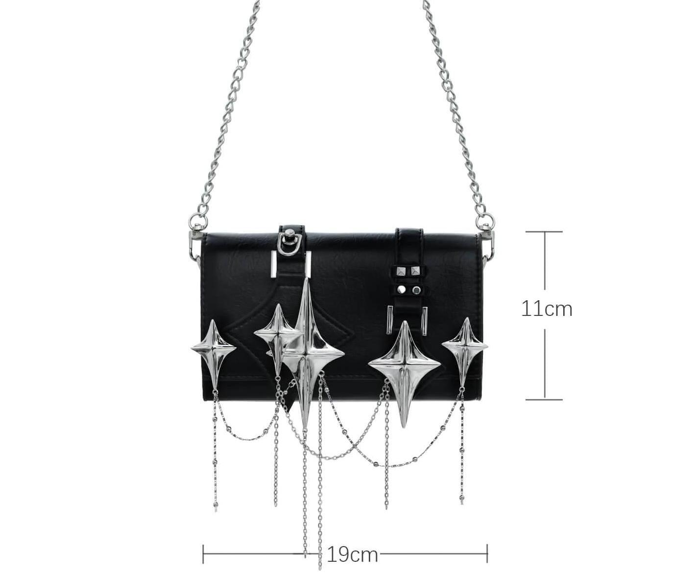 Star Trails Chain Handbag Satchel™ - Stylish Crossbody Purse for Women, Fashionable Shoulder Bag with Adjustable Strap, Perfect for Work, Travel and Evening Out