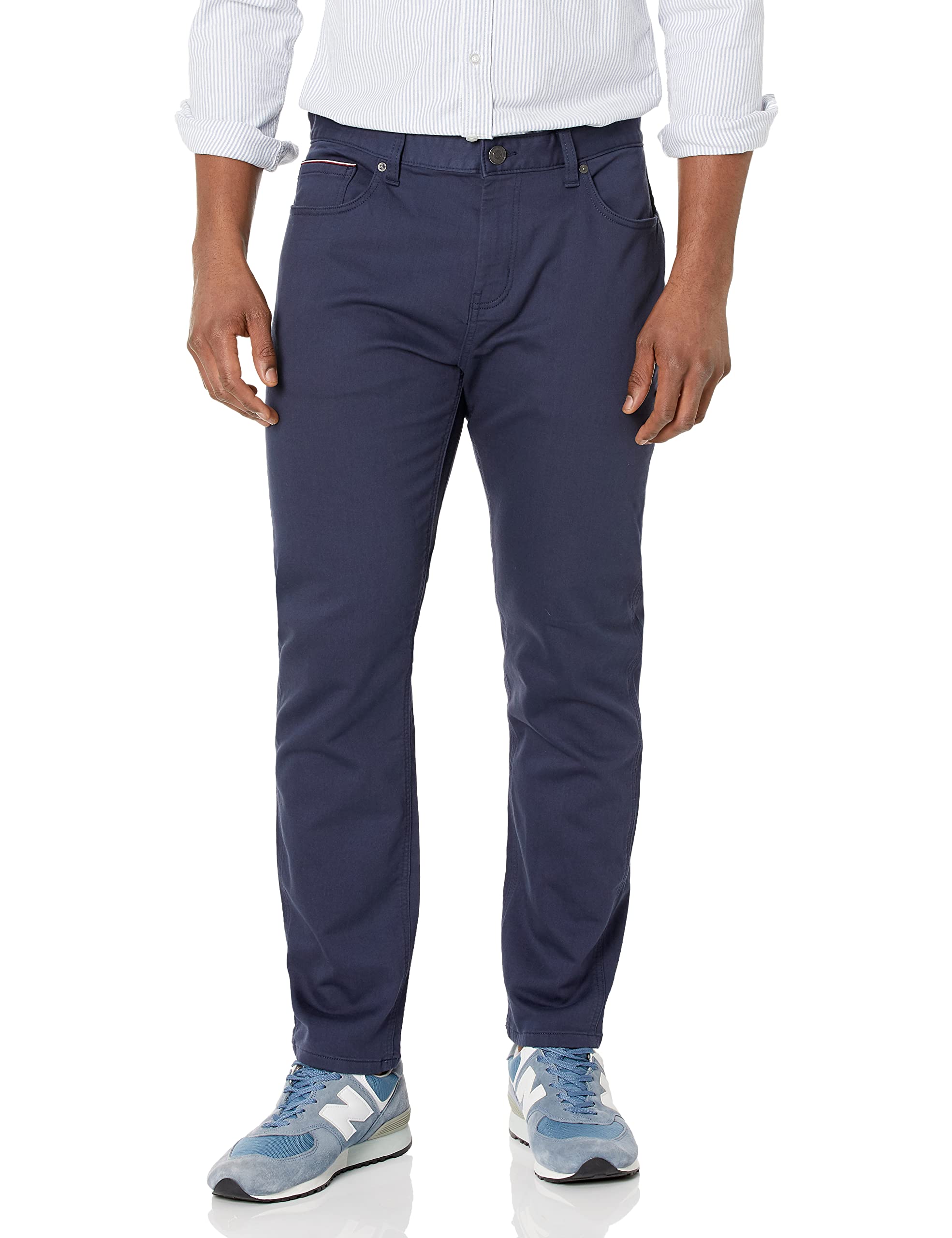 Tommy Hilfiger Men's Stretch Travel Pants - Comfortable & Lightweight for Business Trips, Airplane Flights & Casual Wear