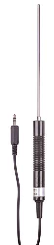 REED Instruments R2450SD-RTD PT100 RTD Temperature Probe - High Accuracy Industrial Thermometer for HVAC, Food Processing & Laboratory Use