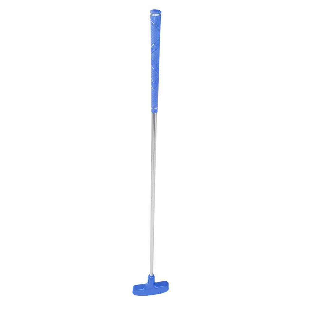 35 Inch Mini Golf Putter for Kids - Double Way Rubber Design (Left & Right Handed) - Blue - Perfect for Indoor/Outdoor Practice & Family Fun