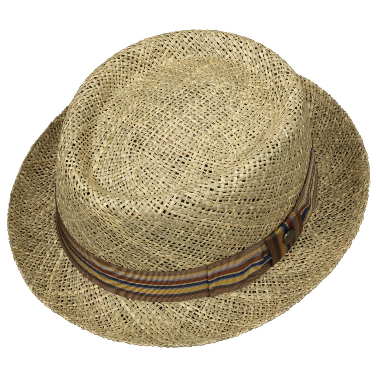Stylish Montappo Pork Pie Straw Hat by Lierys - Summer Fashion Accessory for Men & Women - Perfect for Beach, Outdoor, and Casual Wear