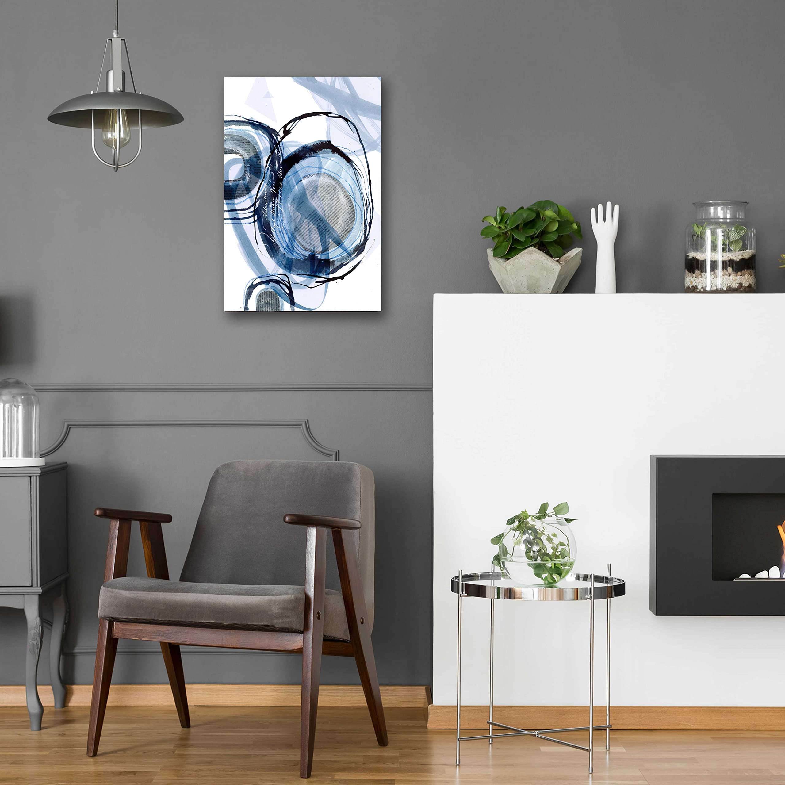 Epic Art 'Story Of Escape Blue' by Andrea Haase - 16