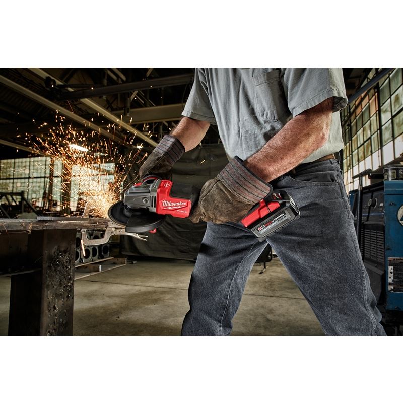 M18 FUEL 18V Brushless Cordless Grinder 4-1/2