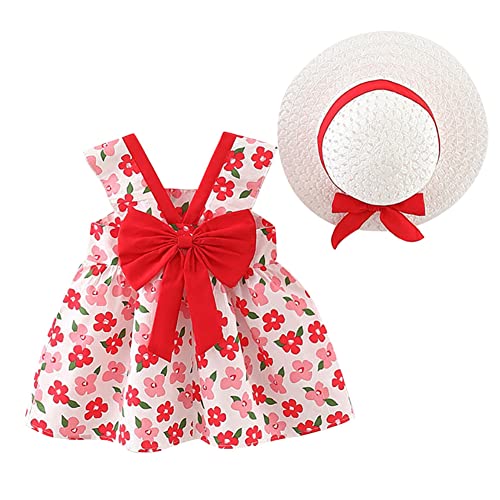 Red Flower + Bow