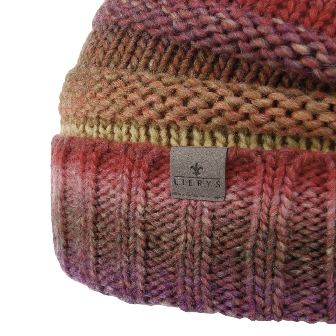 Lierys Bernardo Oversize Knit Hat - Soft Chunky Cable Knit Beanie for Women & Men | Winter Warm Slouchy Hat for Outdoor Activities, Skiing & Casual Wear