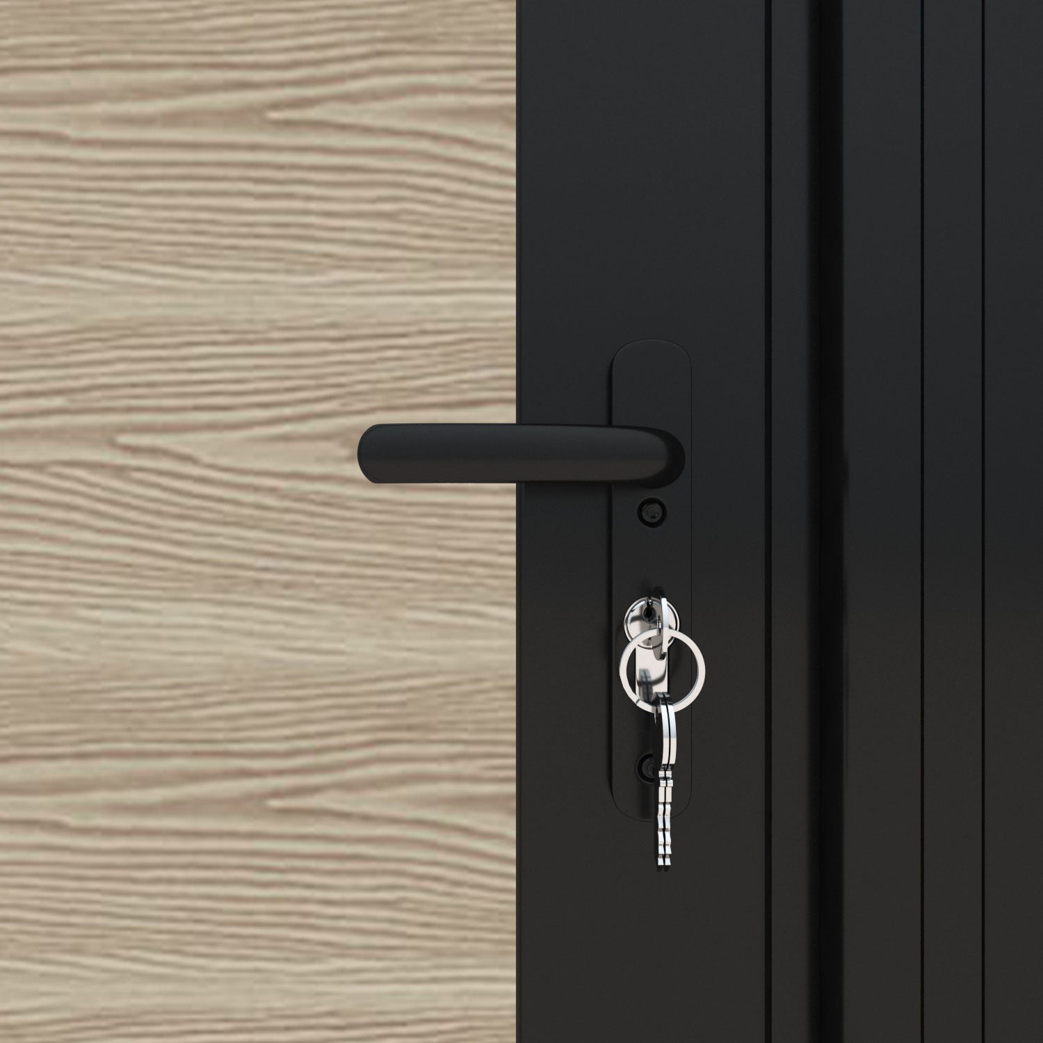Classic Alnara Straight Top Driveway Gate in Light Oak - Durable Wooden Fence Gate for Home Security & Privacy - Perfect for Driveway, Garden, and Backyard Entrance