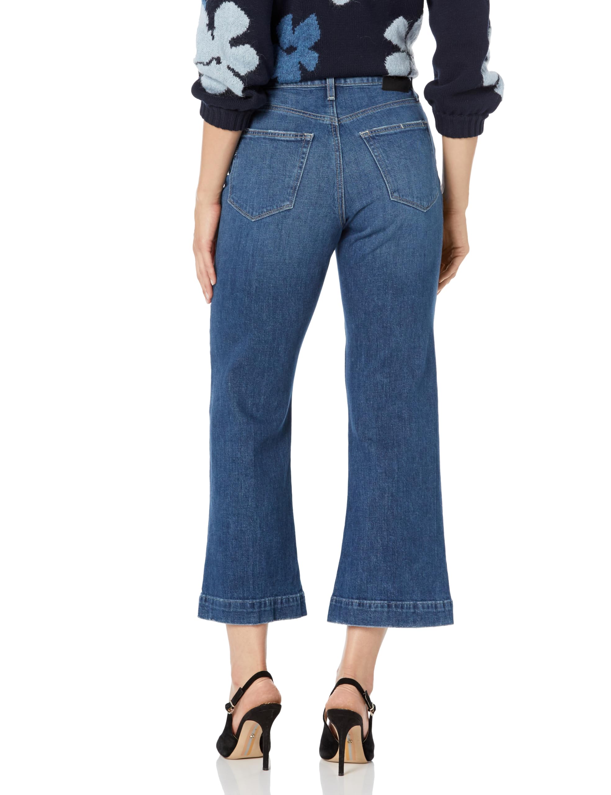 PAIGE Women's Amour Ankle Jeans - High-Rise Skinny Stretch Denim Pants for Everyday Comfort | Perfect for Work, Casual Outings & Date Nights