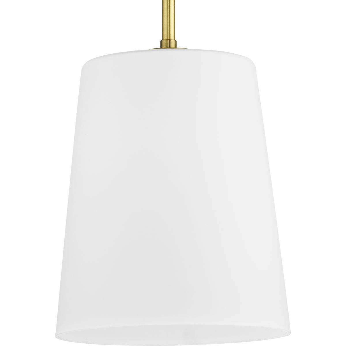 Clarion Collection One Light Etched White Glass Pendant Lighting Fixture - Modern Ceiling Light for Dining Room, Kitchen Island & Bedroom