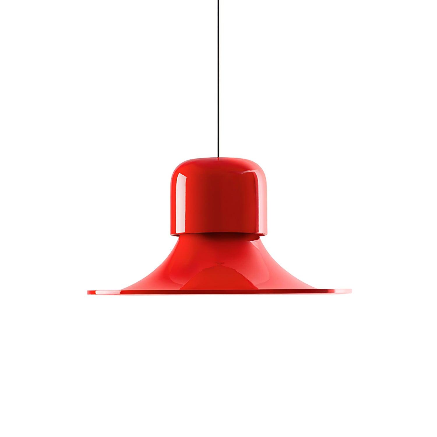 Modern Campana Pendant Light - Stylish Glass Hanging Lamp for Kitchen Island, Dining Room & Living Room Decor
