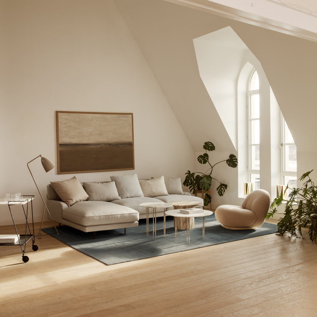 Gubi Gamfratesi Ioi Side Table - Modern Scandinavian End Table for Living Room, Bedroom & Office - Stylish Accent Table with Sleek Design