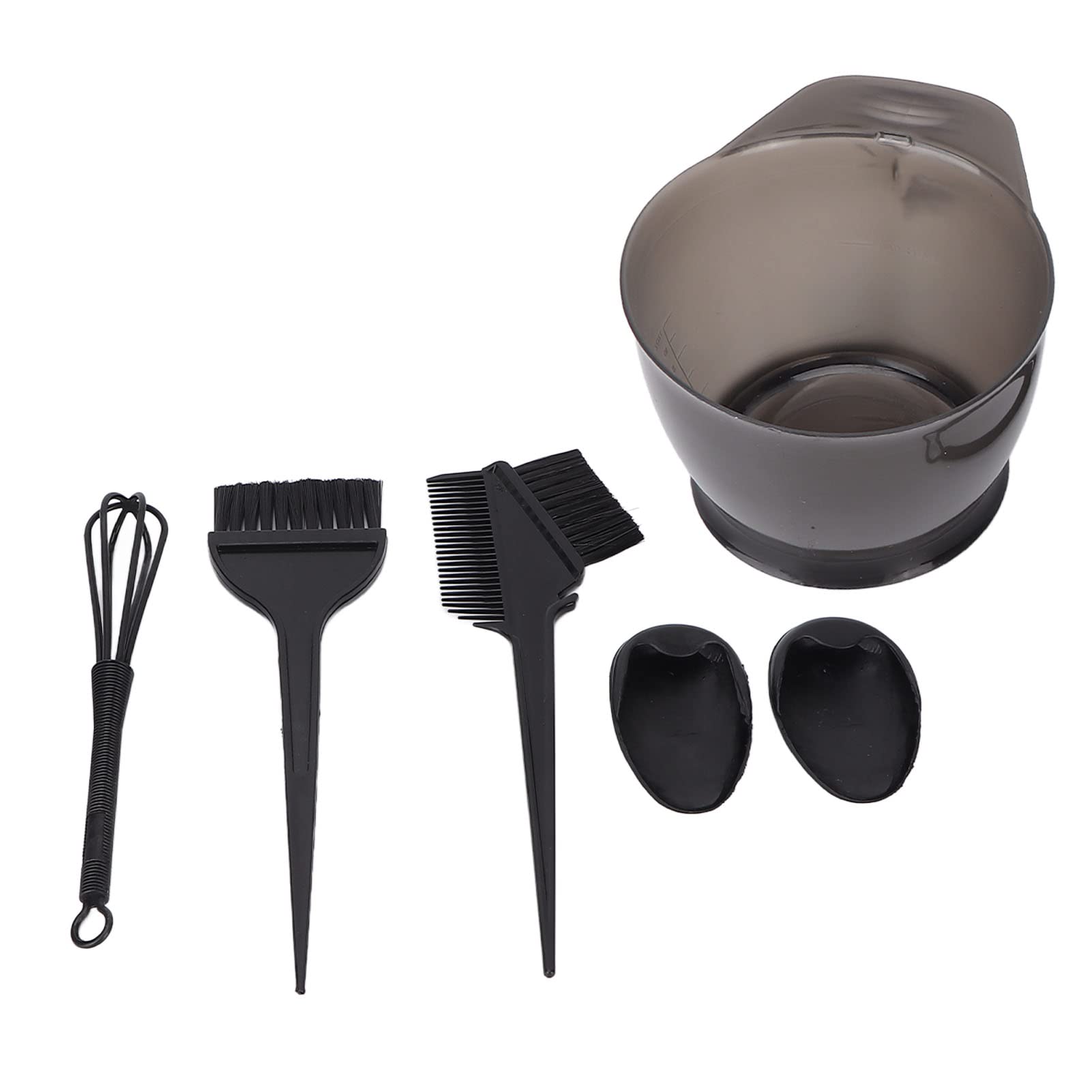 Professional Hair Coloring Kit with Dye Brush & Mixing Bowl - Salon Quality Portable Hair Dye Applicator Set for Home & Salon Use (Black) | Perfect for DIY Hair Coloring, Root Touch-Ups & Full Hair Dyeing