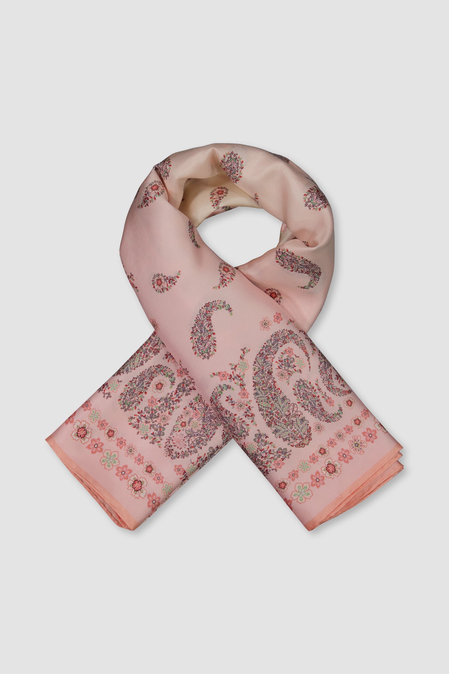 Faliero Sarti Peach Rox Cashmere Shawl Wrap - Luxury Soft Warm Scarf for Women - Perfect for Winter, Evening Events & Travel Accessories