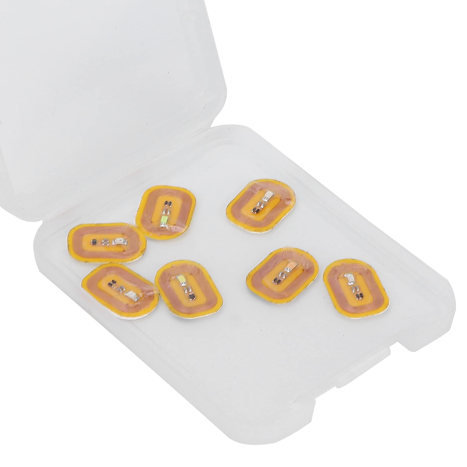 Smart LED NFC Nail Stickers - Fashionable Light Up Nail Art for Women & Girls | Contactless Bus Card & Payment Accessory | Perfect for Parties, Nightlife & Tech Fashion