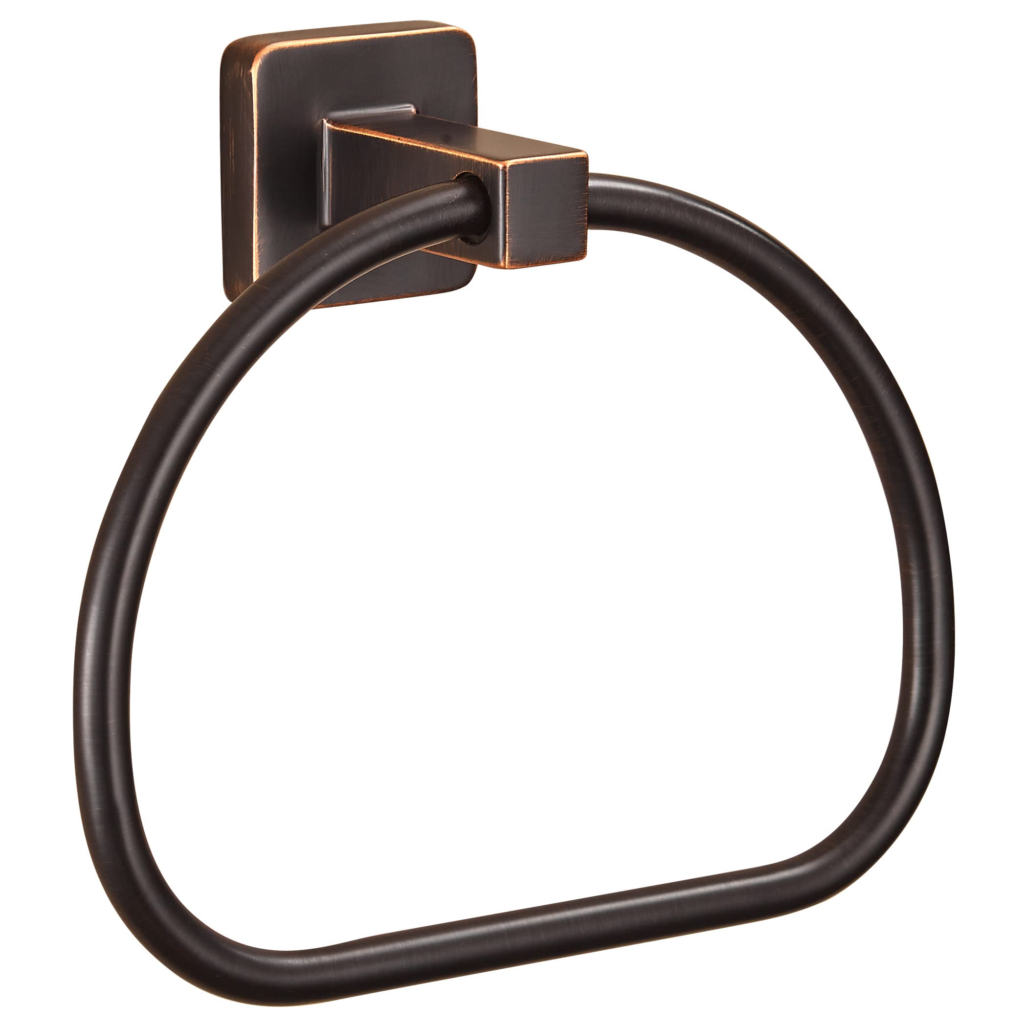 WOLIBEER Bronze Towel Ring - Oil Rubbed Rustic Wall Mounted Bathroom Hand Towel Holder - ORB Farmhouse Style Bath Accessories for Kitchen, Guest Bath & Spa Decor