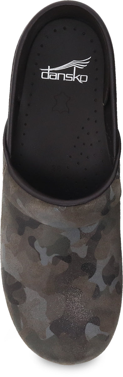 Dansko Professional Suede Clogs for Women - Comfortable Slip-Resistant Nursing Shoes for Healthcare Workers & Teachers | Perfect for Hospitals, Clinics & Long Shifts