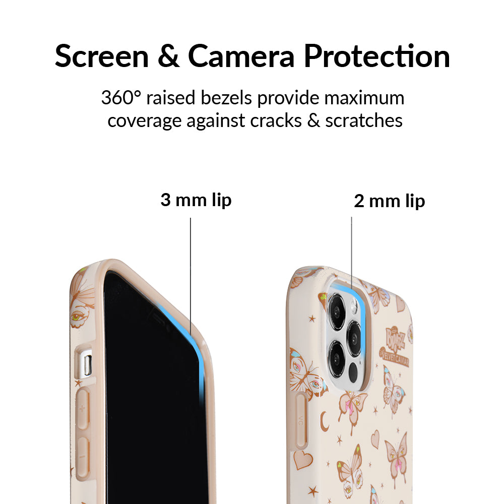 Bratz Butterfly iPhone Case - Stylish Protective Cover for iPhone 11/12/13/14/15 - Trendy Fashion Accessory for Girls & Teens - Perfect for School, Parties & Everyday Use