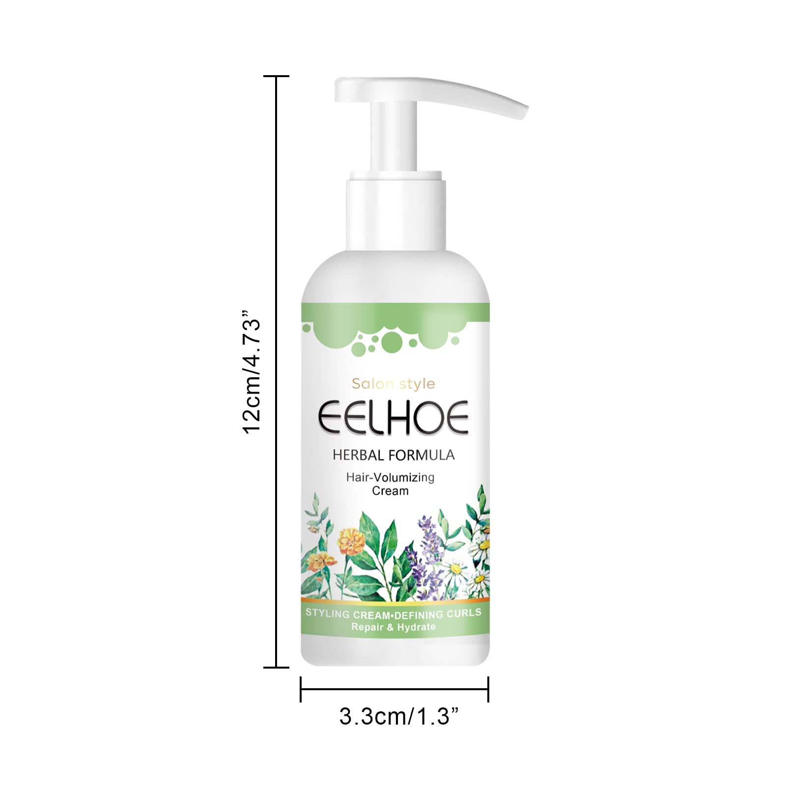50ml Hair Volumizing Cream for Curly Hair - Lift & Define for Styling