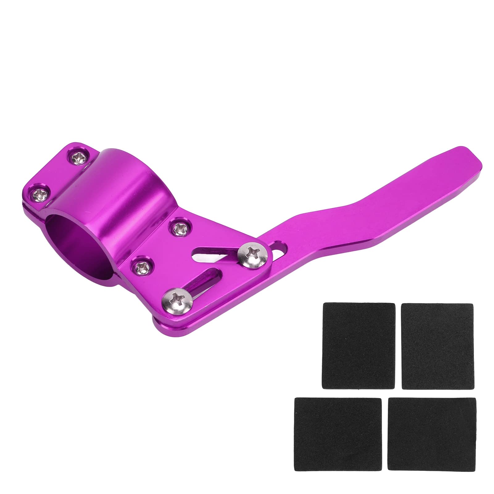 28mm Aluminum Alloy Steering Wheel Signal Rod Extension - Purple Turn Signal Lever Position Up Kit for Enhanced Driving Comfort | Perfect for Racing, Drifting & Custom Car Modifications