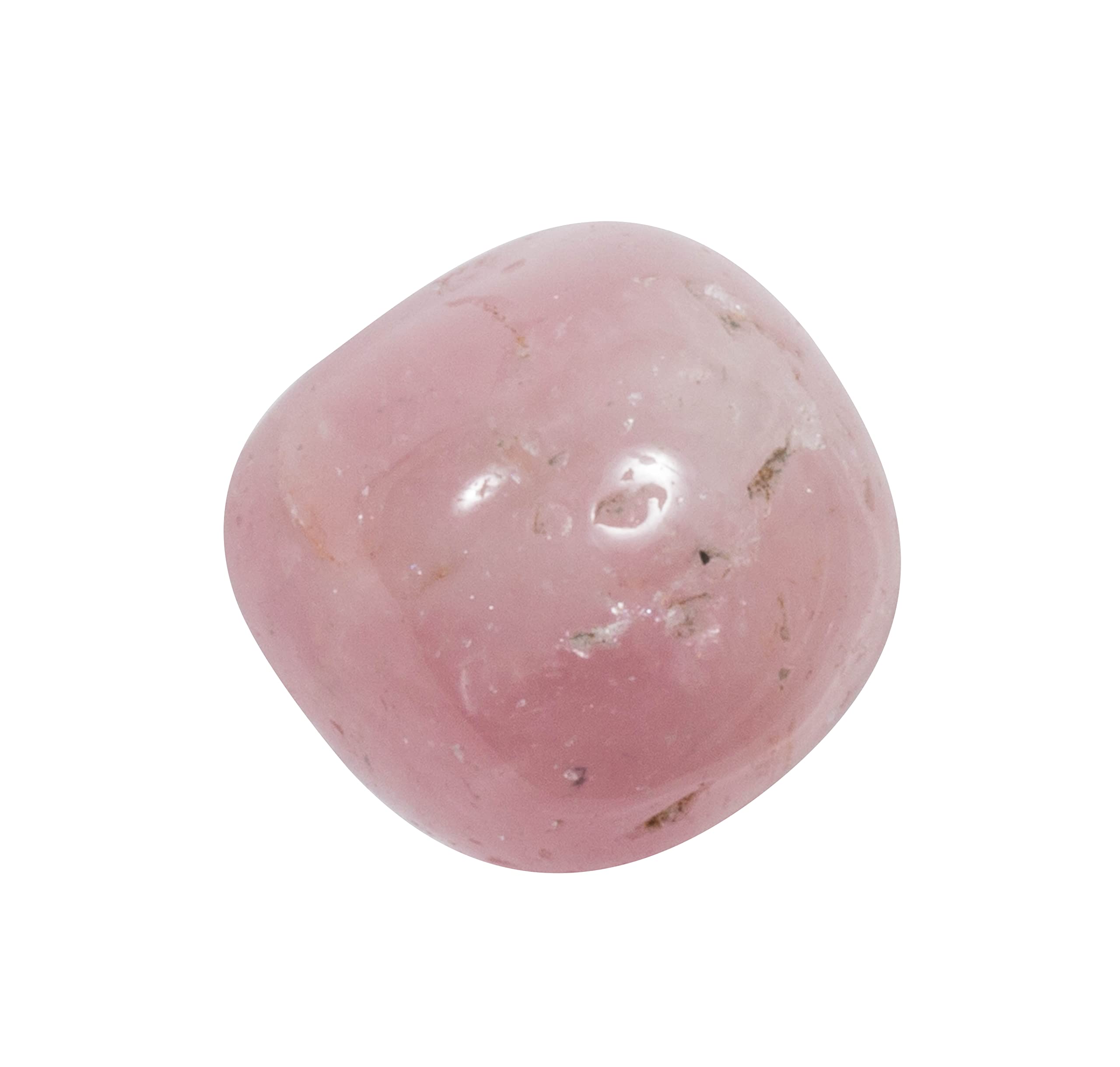 Natural Tumbled Rose Quartz Stone | 0.75”-1.25” Healing Crystal | 1 Piece for Jewelry Making, Meditation & Home Decor