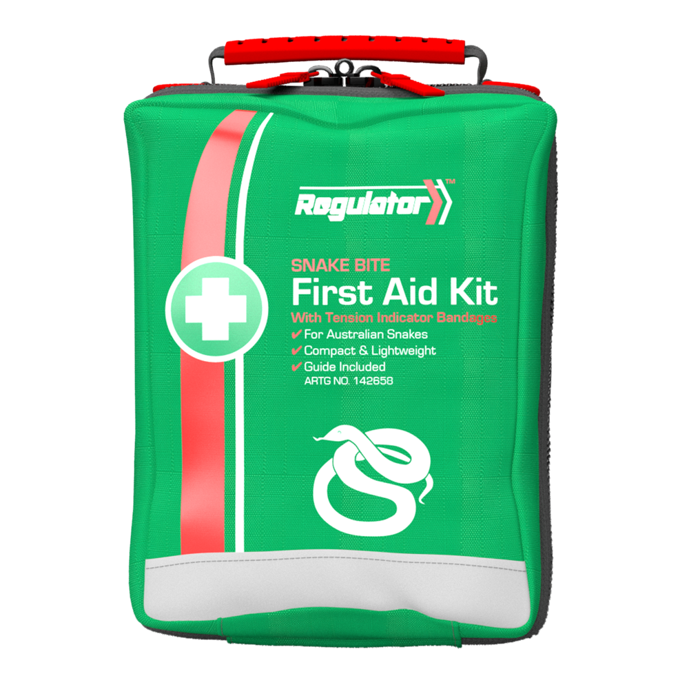 REGULATOR Snake Bite First Aid Kit - Compact 11x8x7cm Emergency Treatment for Outdoor Hiking, Camping & Wilderness Survival